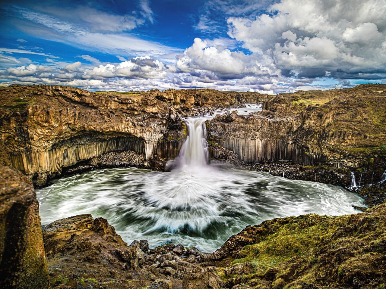 Aldeyjarfoss — photo by Visit North Iceland