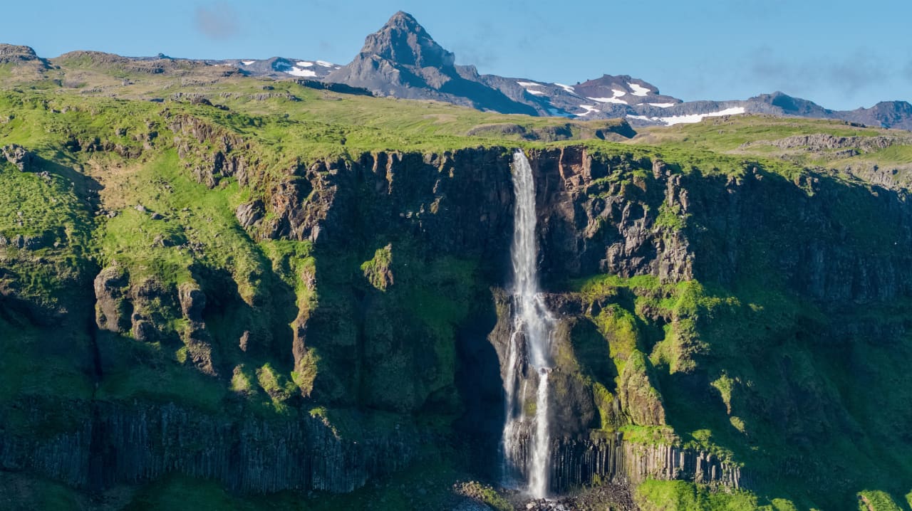 Bjarnarfoss — photo by Visit West Iceland