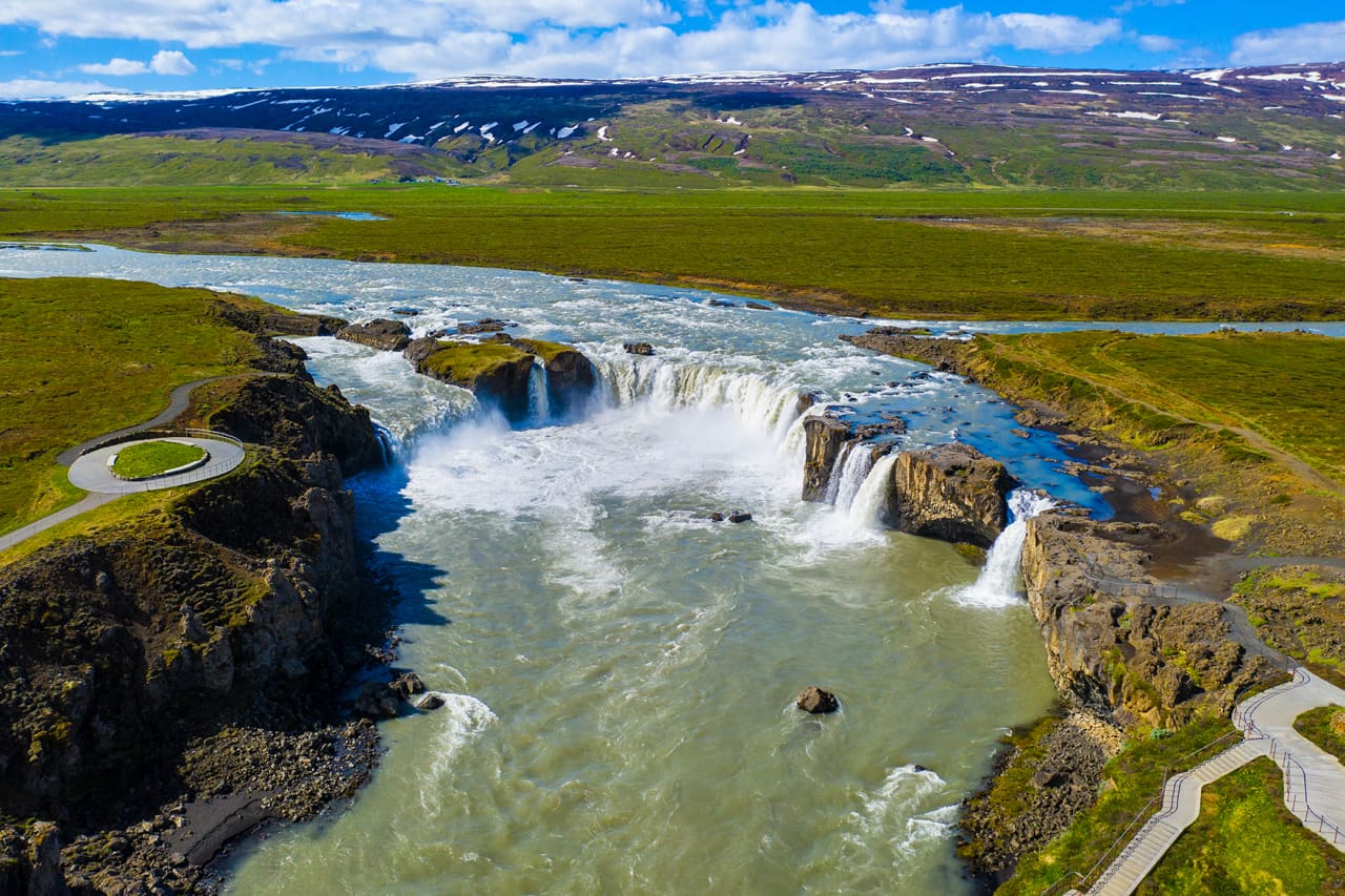 Goðafoss — photo by Visit North Iceland