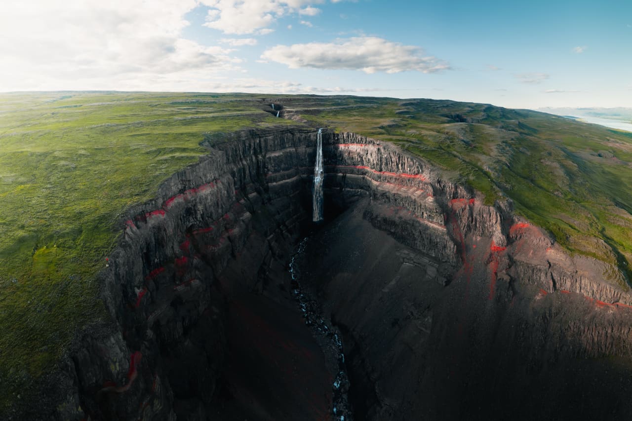 Hengifoss — photo by Visit Austurland
