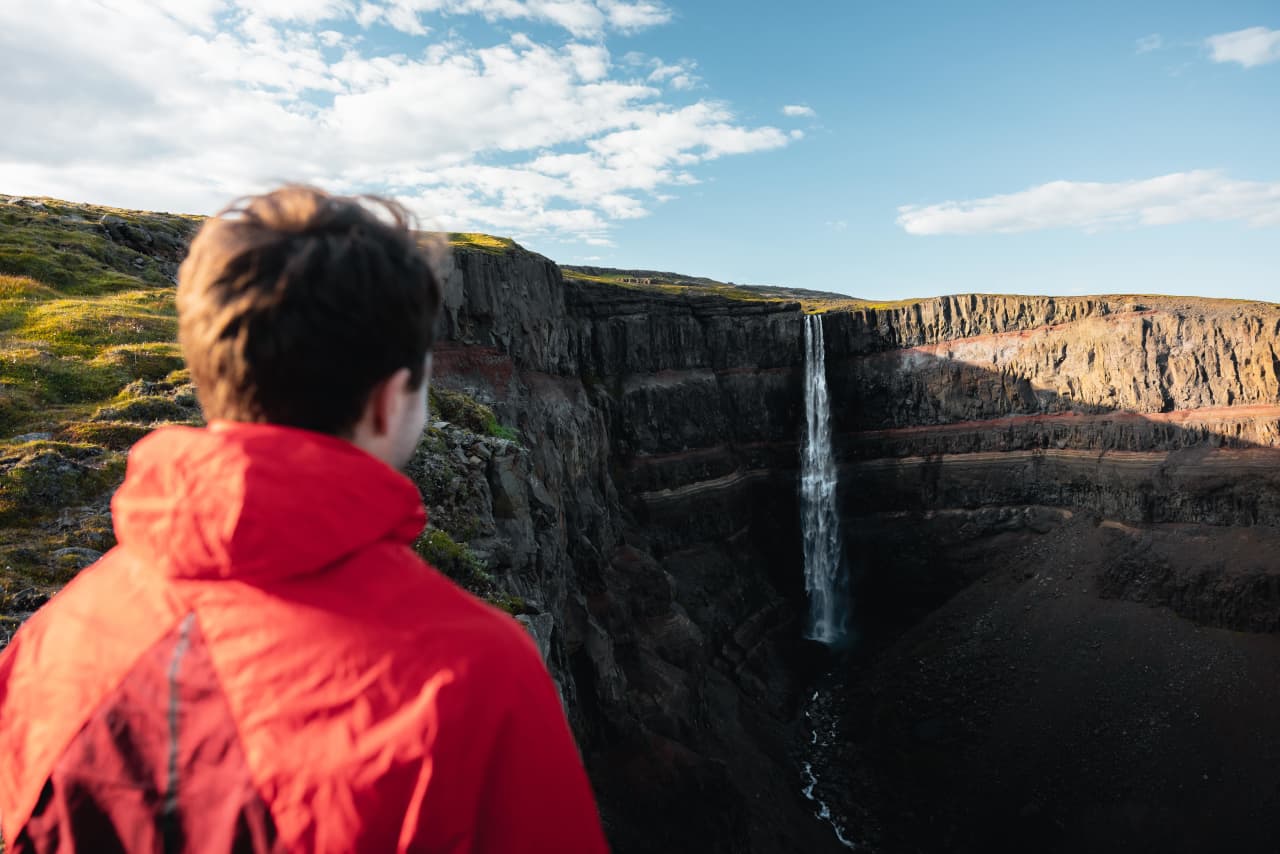 Hengifoss — photo by Visit Austurland