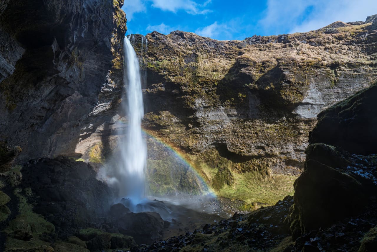 Kvernufoss — photo by Visit South Iceland