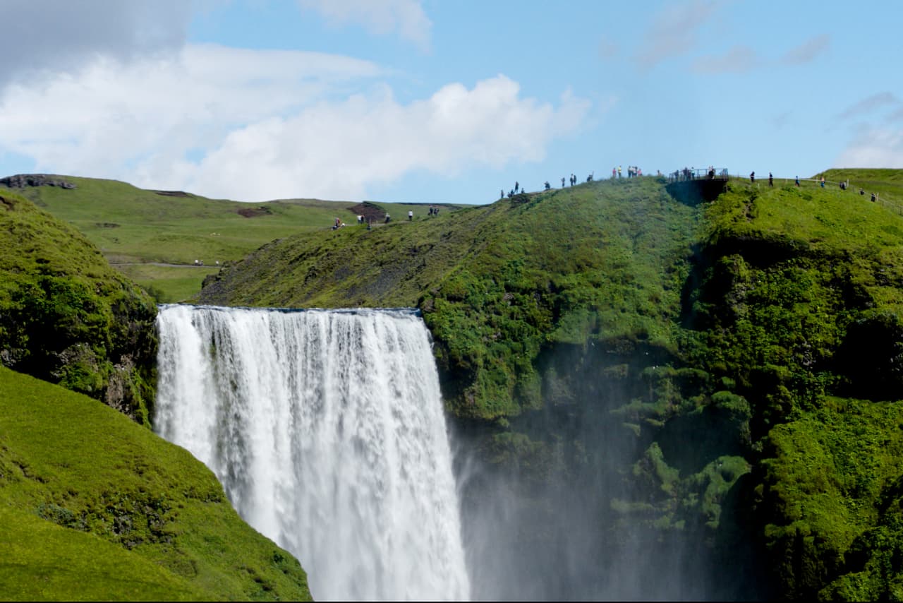 Skógafoss — photo by Visit South Iceland