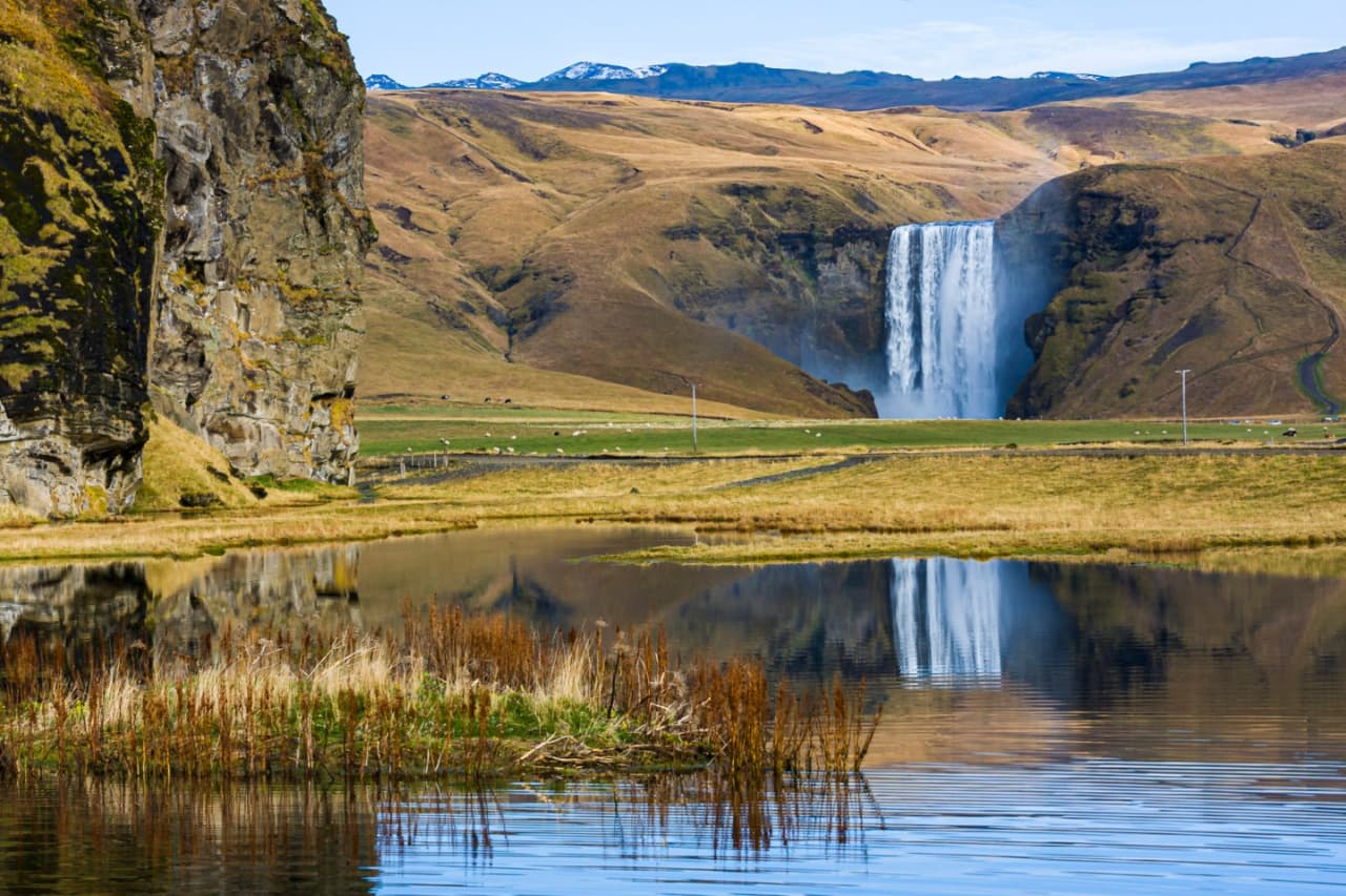 Skógafoss — photo by Visit South Iceland