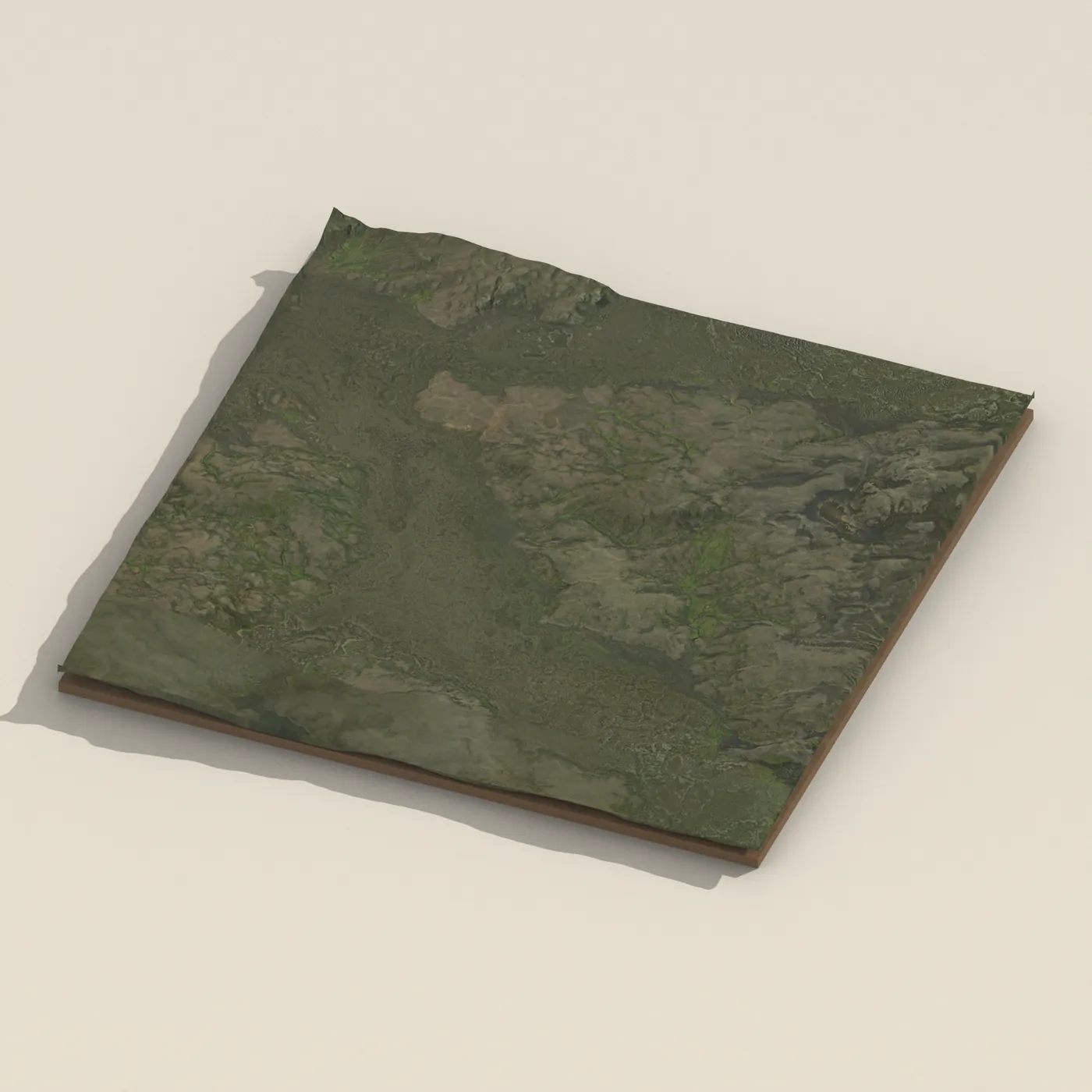 Blágil 3D terrain render