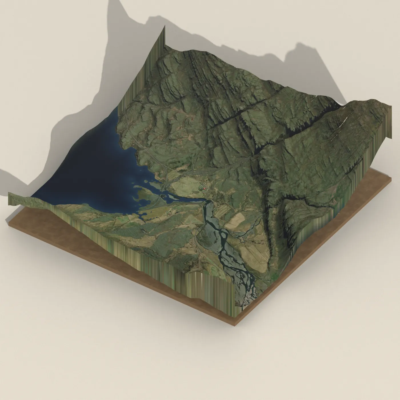 Bragðavellir — 3D terrain render (no visitor photo yet)