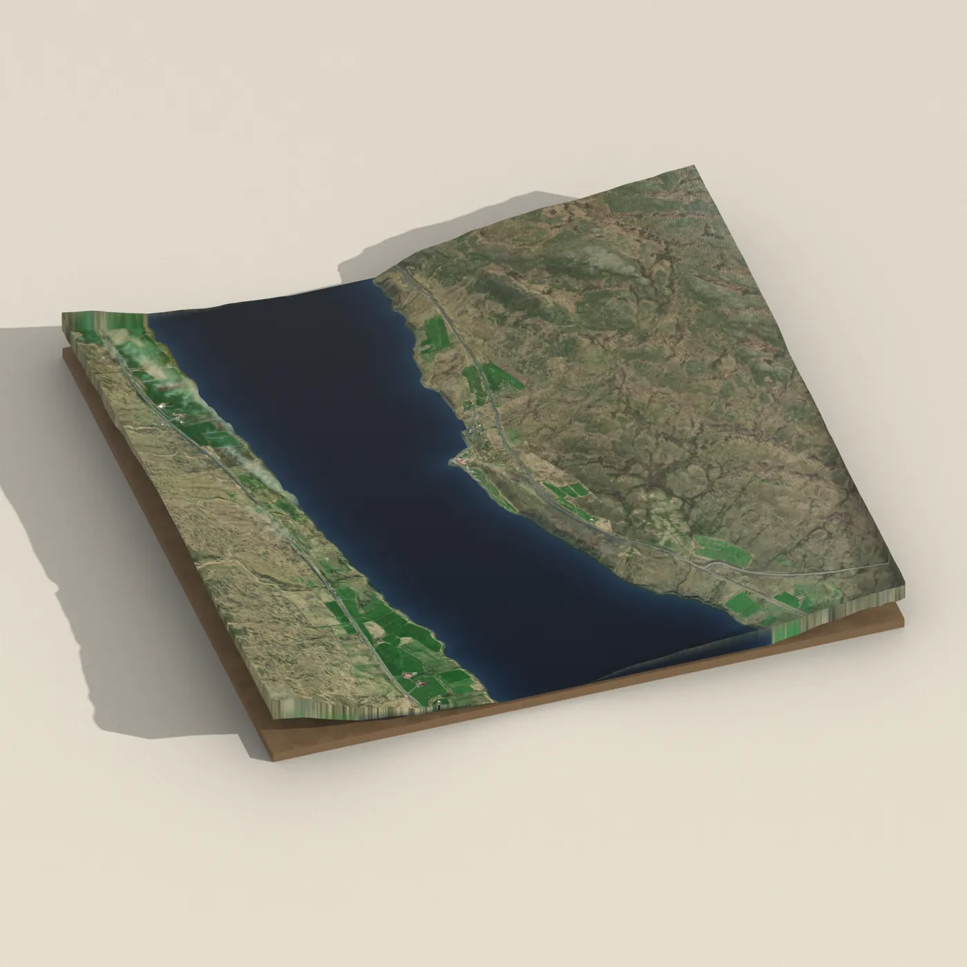 Camping Borðeyri — 3D terrain render (no visitor photo yet)