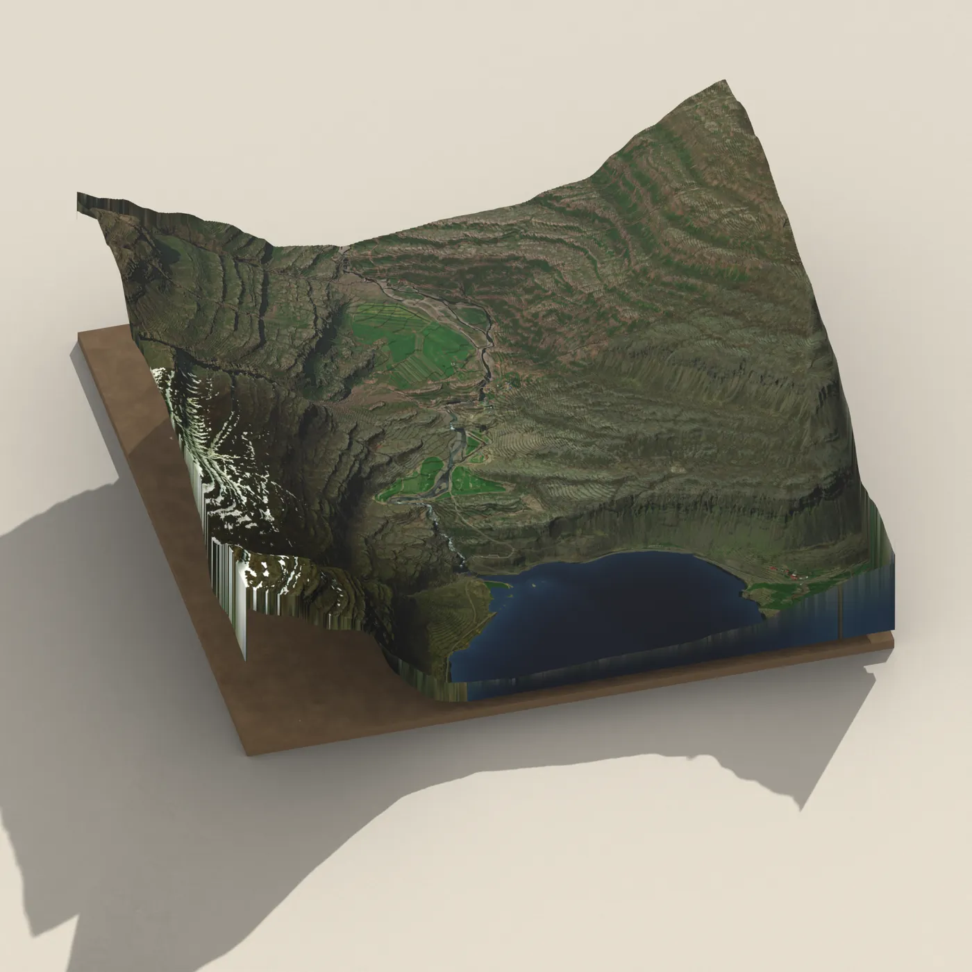 Eyjólfsstaðir 3D terrain render