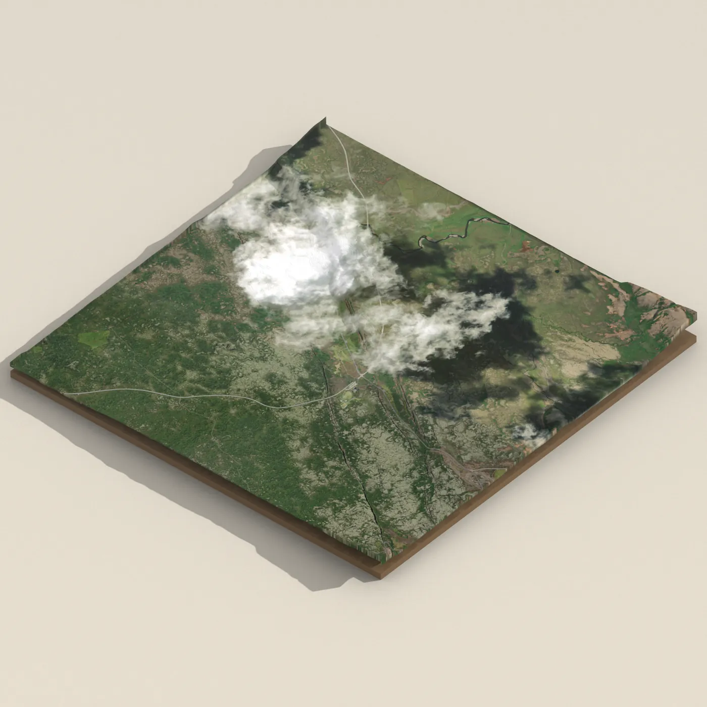 Fagrabrekka — 3D terrain render (no visitor photo yet)