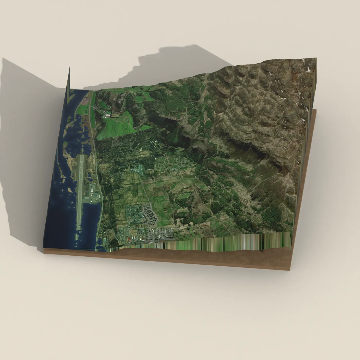 Hamrar 3D terrain render
