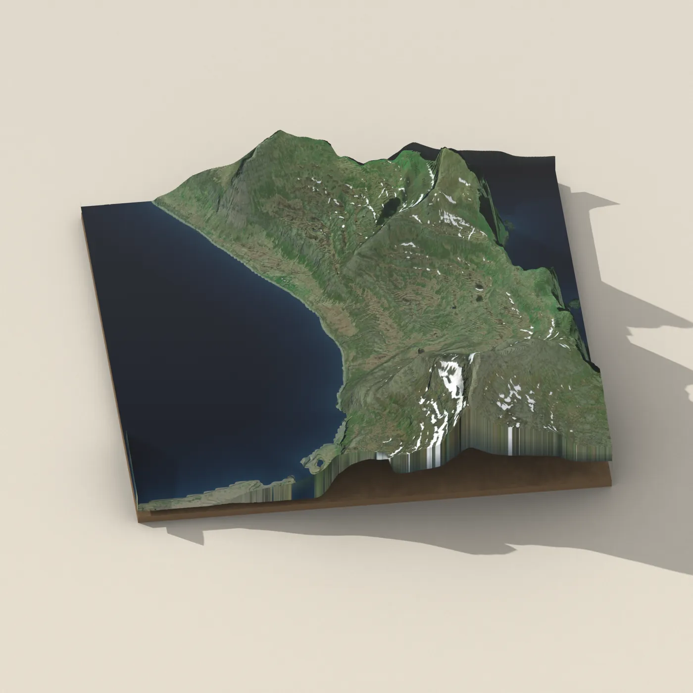 Horn — 3D terrain render (no visitor photo yet)