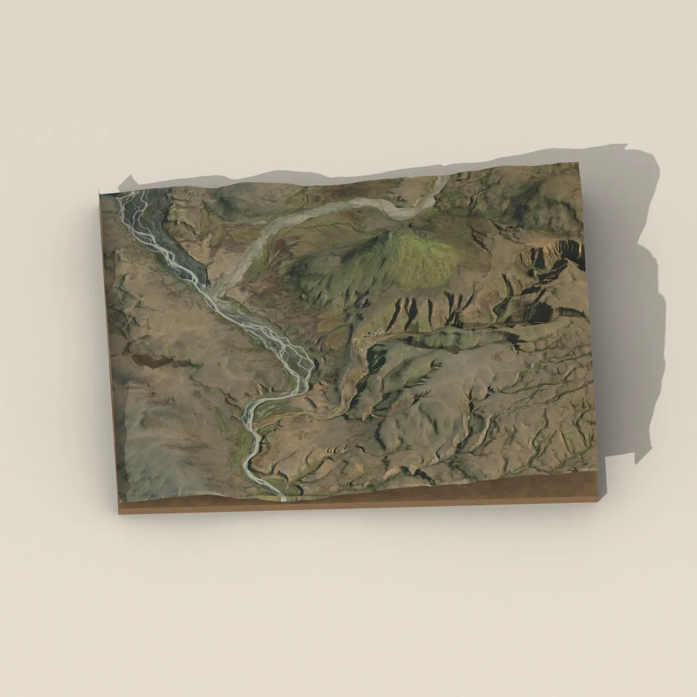 Kerlingarfjöll - Highland Base 3D terrain render