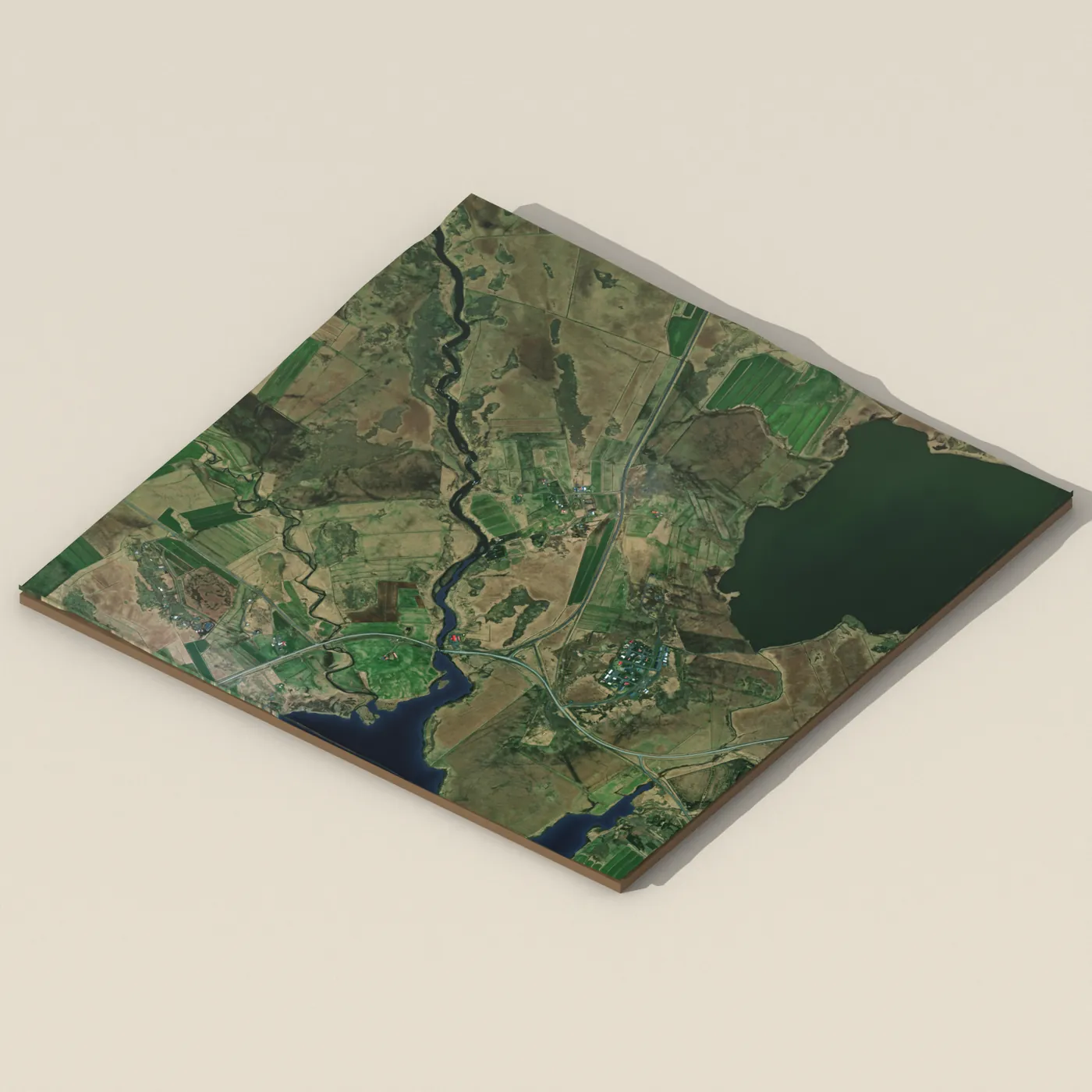 Stóri-Lambhagi 4 Tjaldsvæði — 3D terrain render (no visitor photo yet)