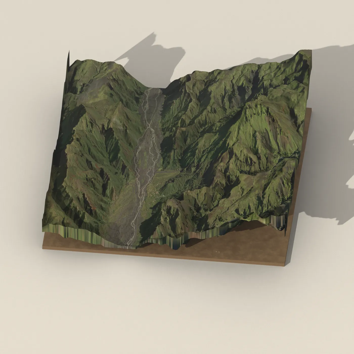 Strákagil — 3D terrain render (no visitor photo yet)