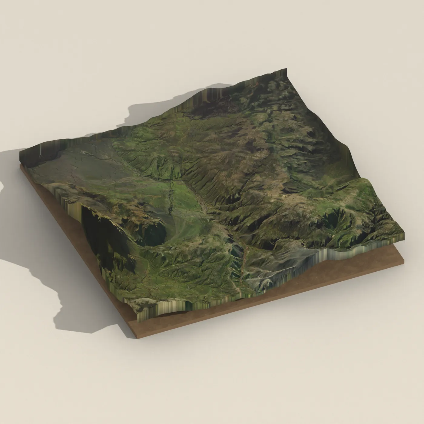 Strútur á Mælifellssandi — 3D terrain render (no visitor photo yet)