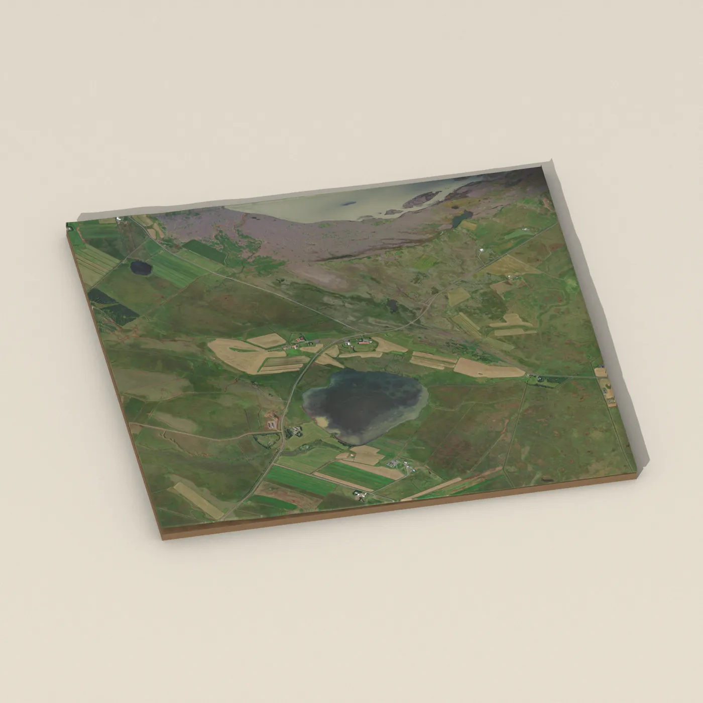 Þjórsárver 3D terrain render