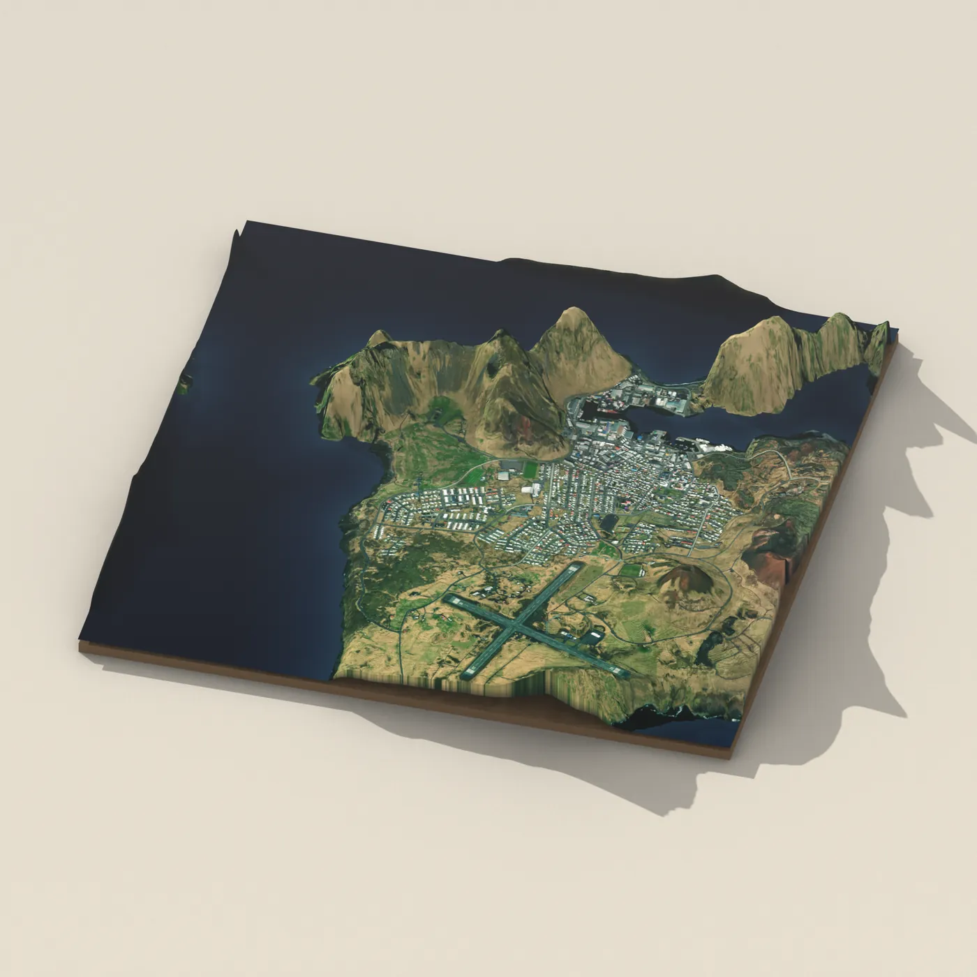 Þórsheimilið — 3D terrain render (no visitor photo yet)