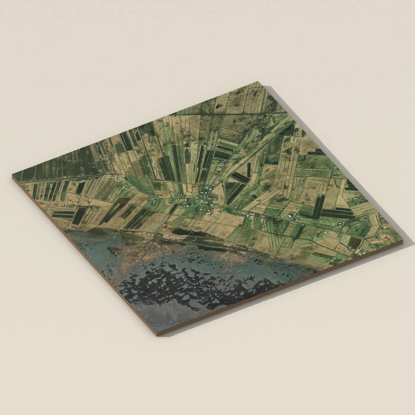 Þykkvibær 3D terrain render