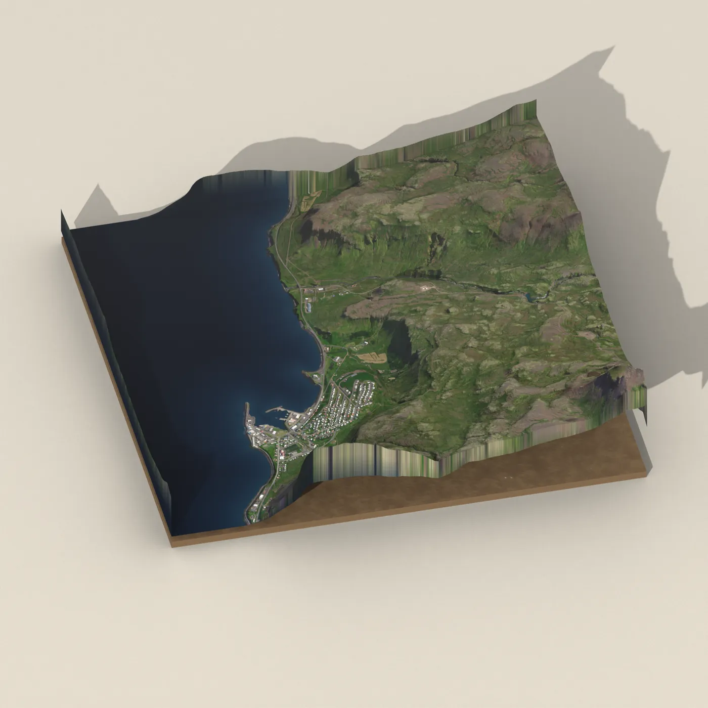 Tjaldstæðið í Ólafsvík — 3D terrain render (no visitor photo yet)