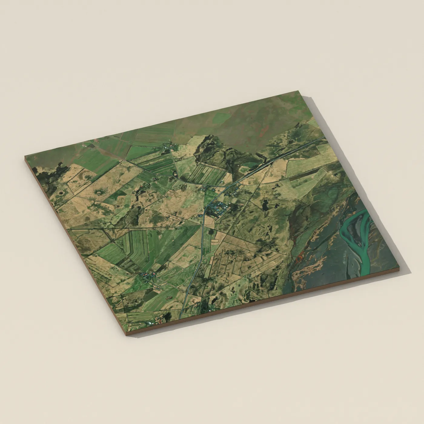 Tjaldvæðið í Brautarholti — 3D terrain render (no visitor photo yet)