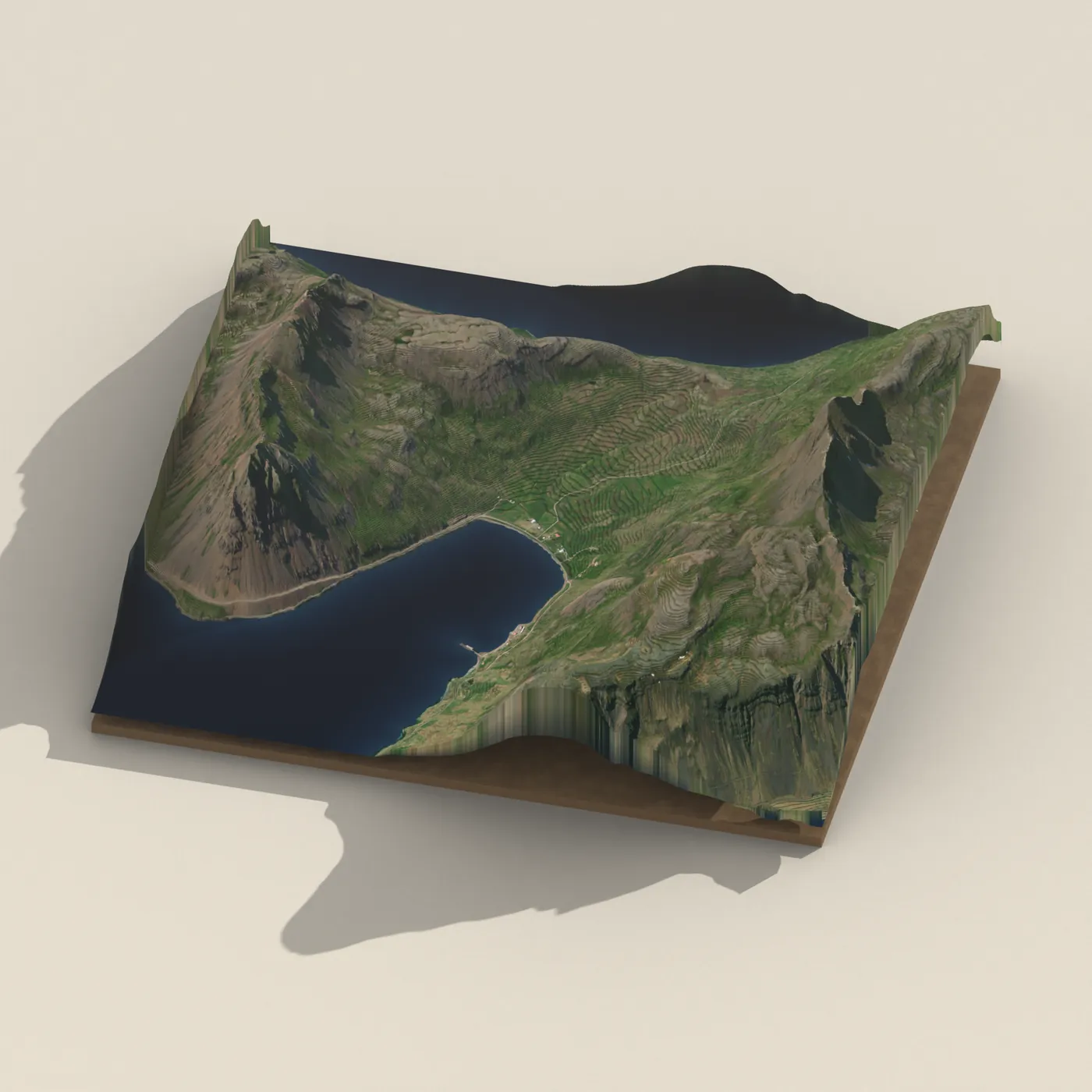 Valgeirsstaðir 3D terrain render