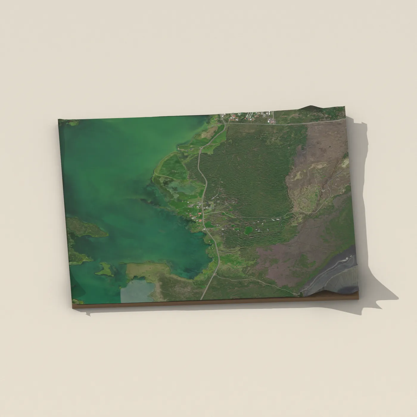 Vogar 3D terrain render