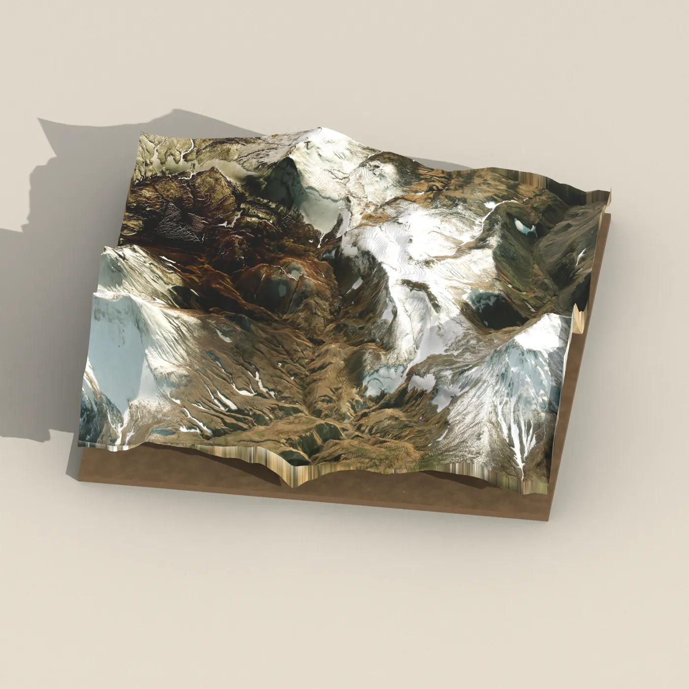 Baðlaug Kerlingarfjöll Hot Spring — 3D terrain render (no visitor photo yet)