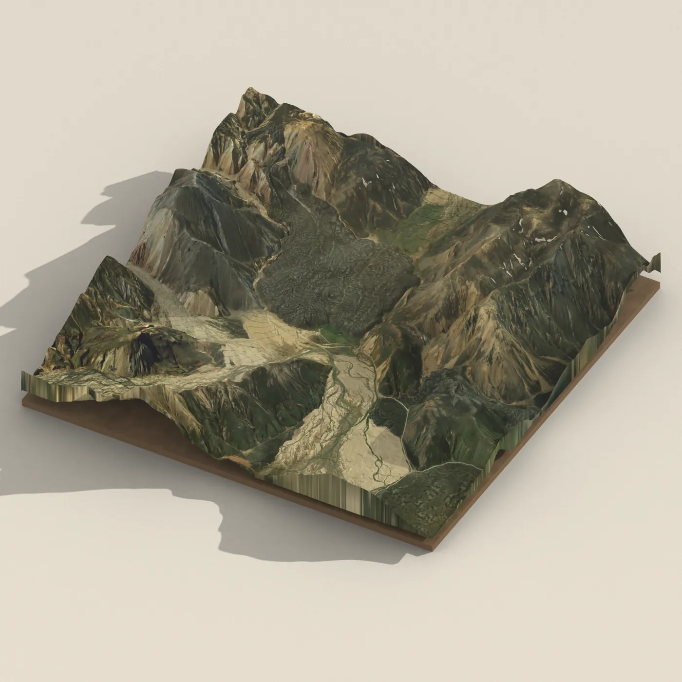 Brennisteinsalda 3D terrain render