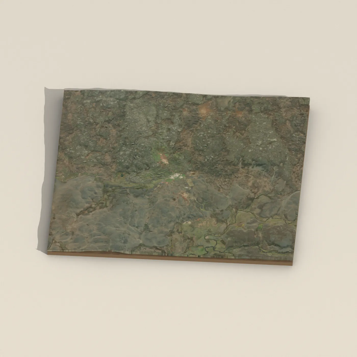 Gamli Fagrihver — 3D terrain render (no visitor photo yet)