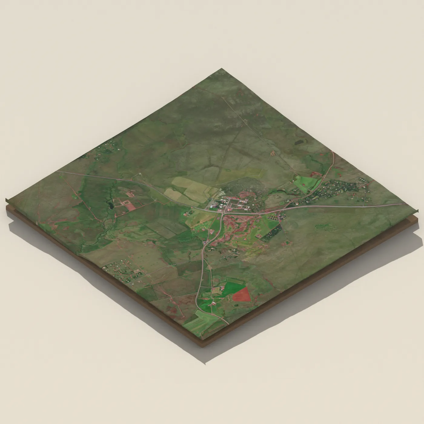 Geothermal hot spring near Grímsnes- og Grafningshreppur — 3D terrain render (no visitor photo yet)