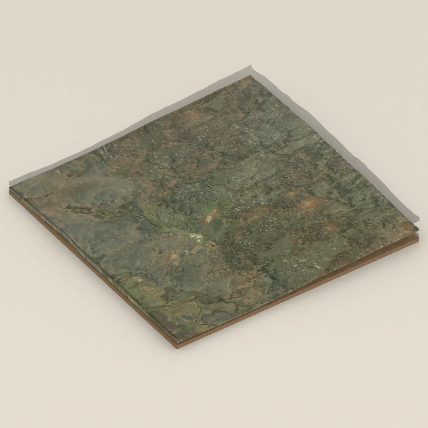 Geothermal hot spring near Húnabyggð — 3D terrain render (no visitor photo yet)