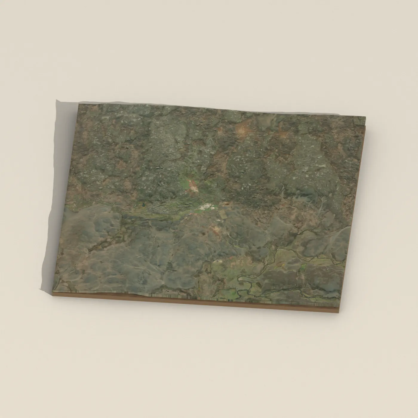 Grænihver — 3D terrain render (no visitor photo yet)