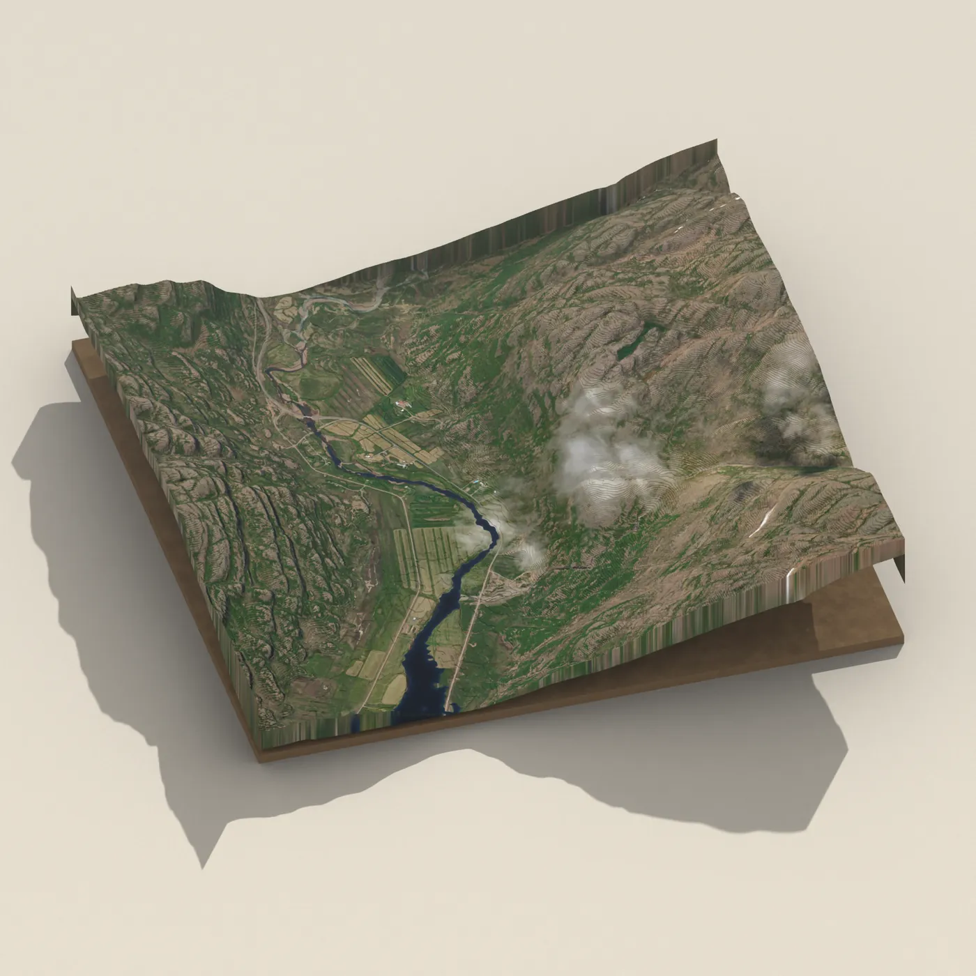 Gvendarlaug hin forna — 3D terrain render (no visitor photo yet)