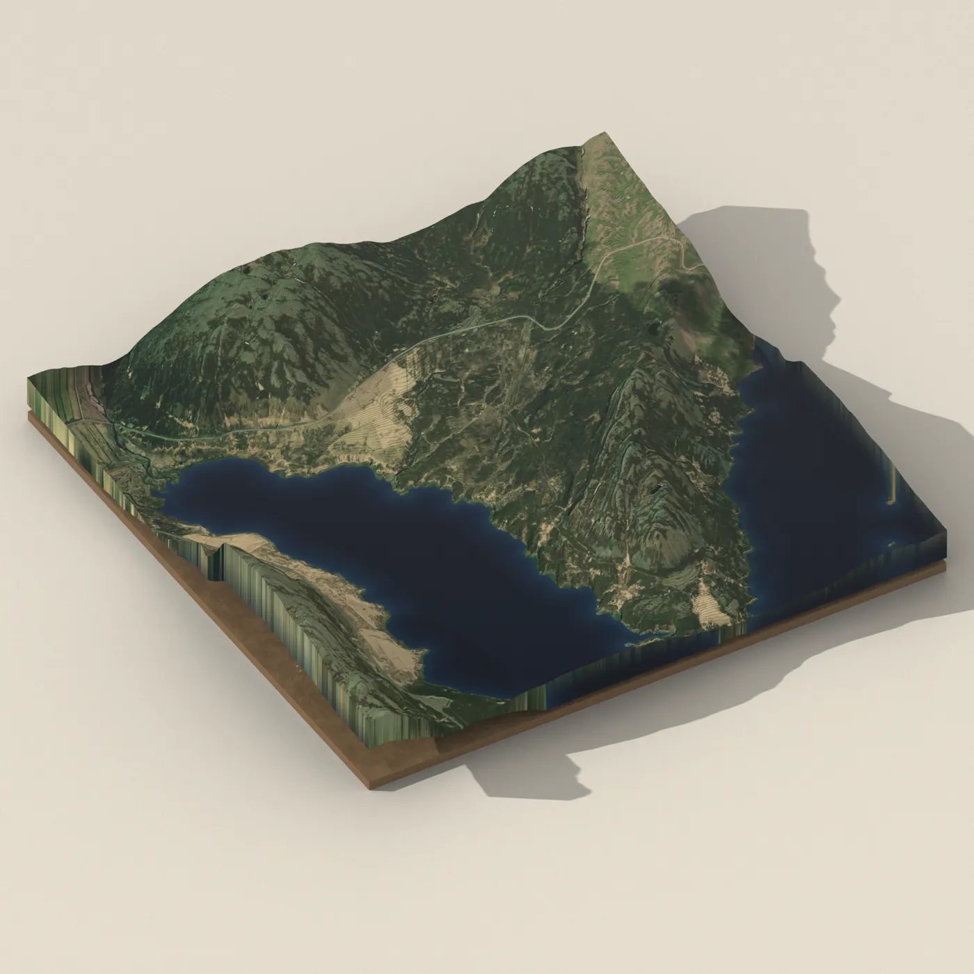 Heydalur Hot Spring — 3D terrain render (no visitor photo yet)