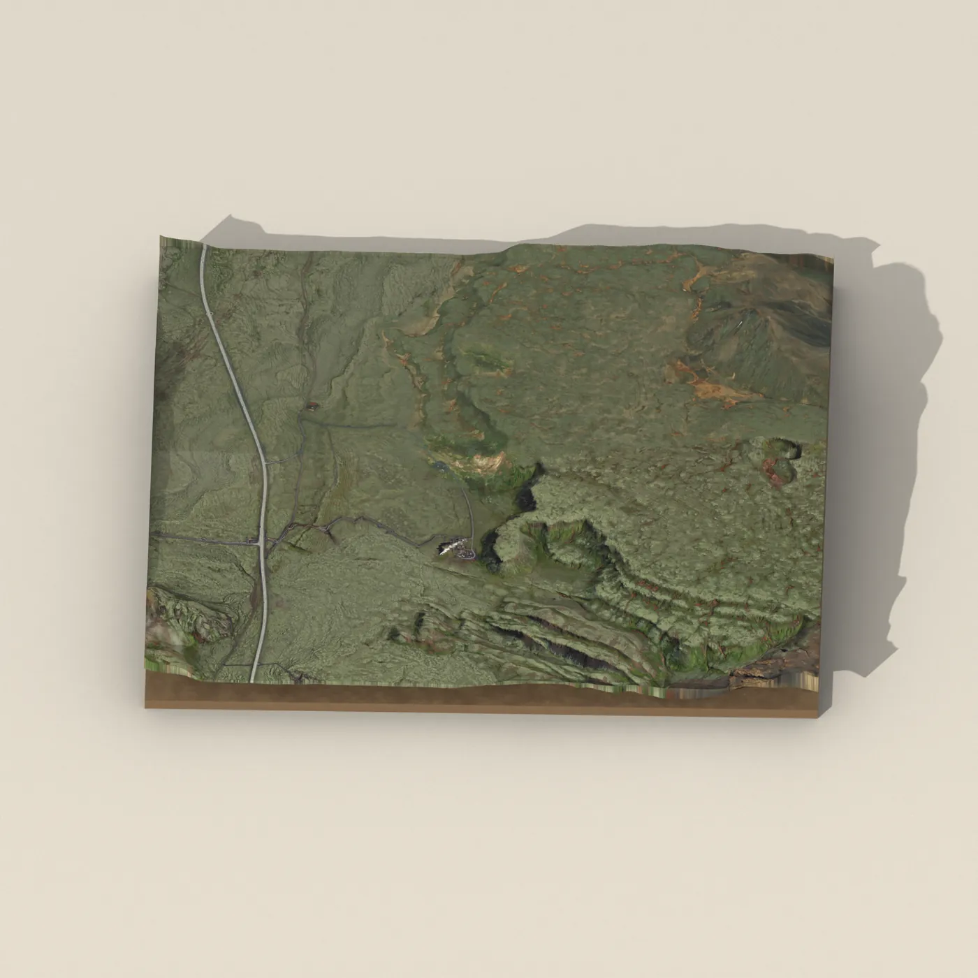 Hverahild — 3D terrain render (no visitor photo yet)