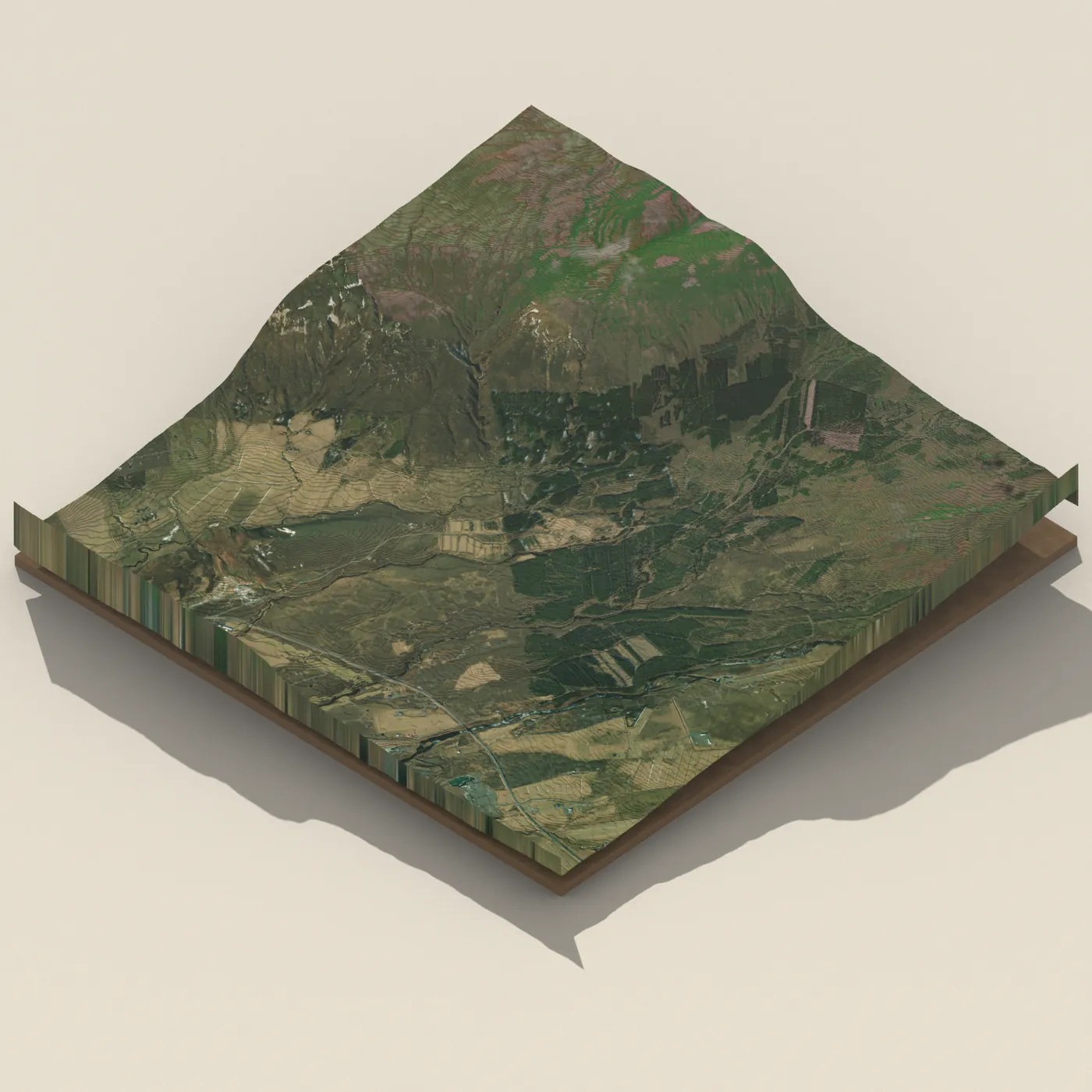 Kúalaug — 3D terrain render (no visitor photo yet)