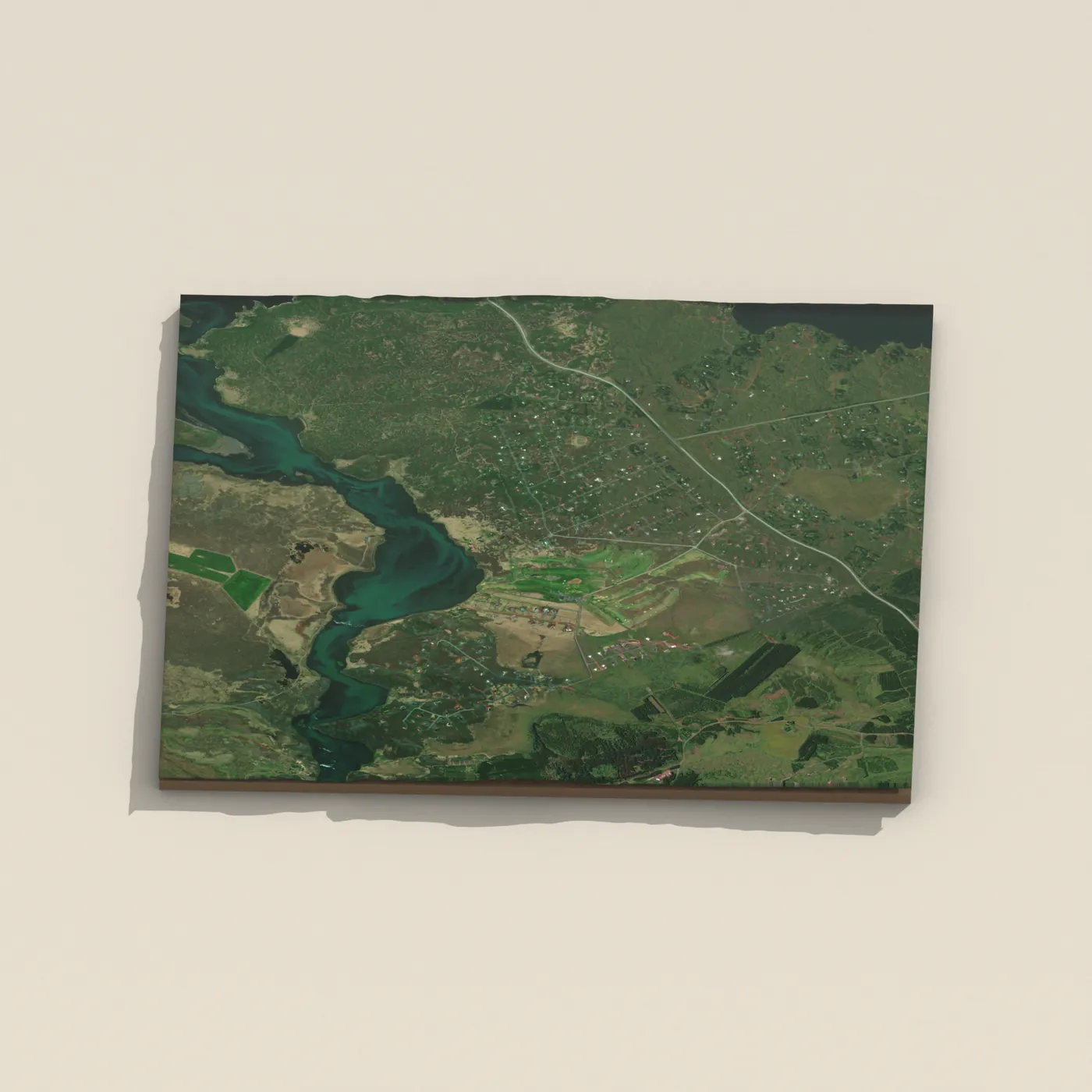 Natural hot pot near Grímsnes- og Grafningshreppur — 3D terrain render (no visitor photo yet)