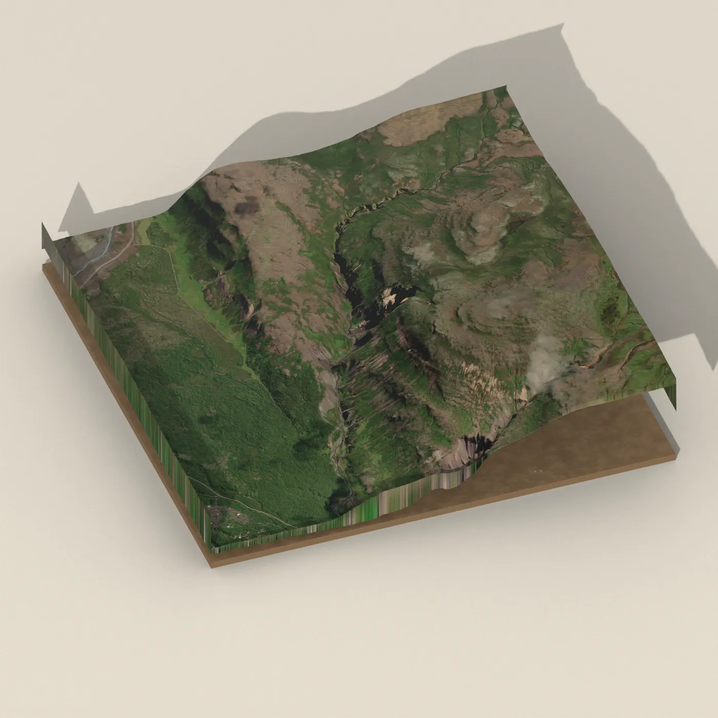 Selgil — 3D terrain render (no visitor photo yet)