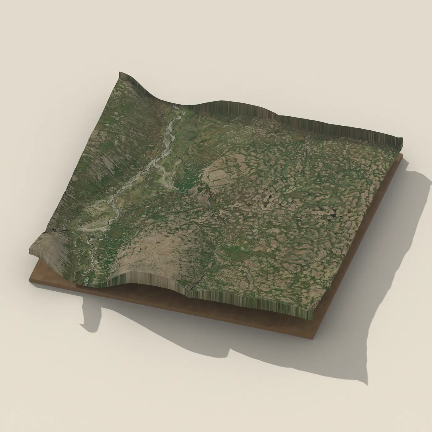 Sturlungalaug — 3D terrain render (no visitor photo yet)
