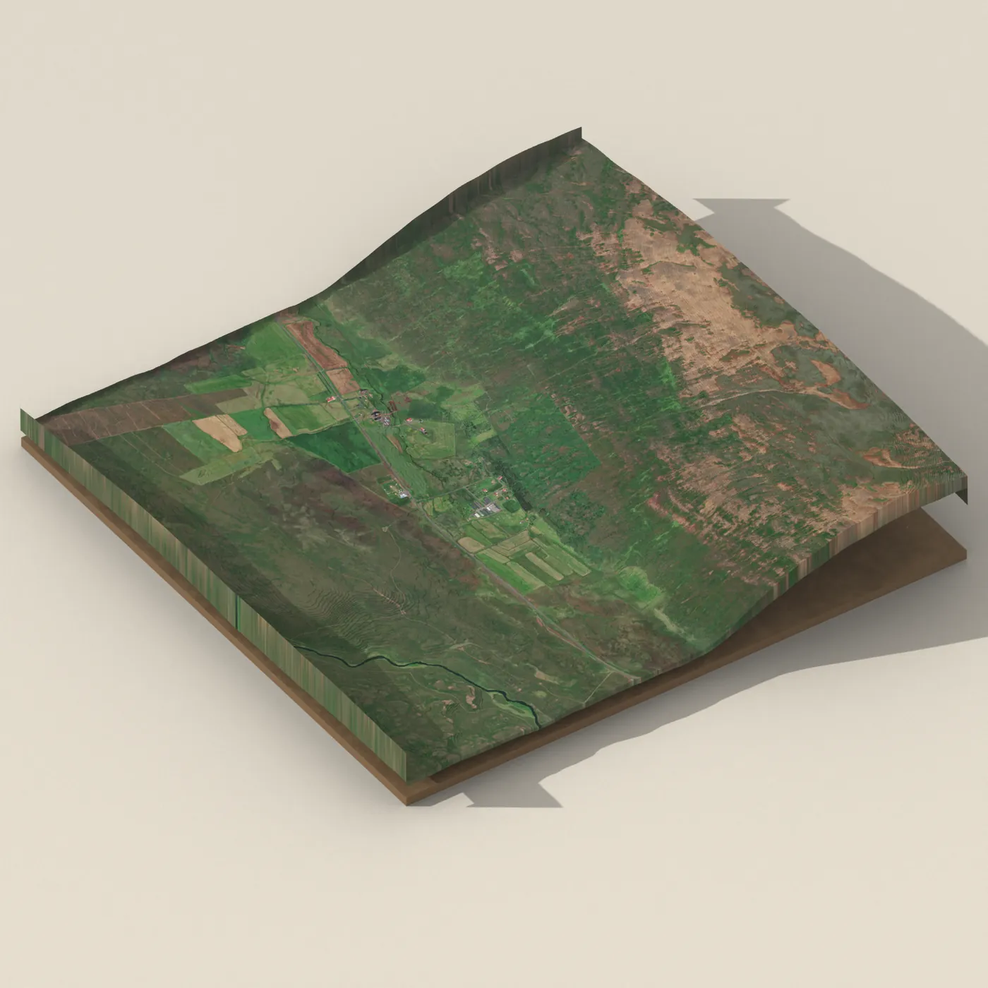 Ystihver 3D terrain render