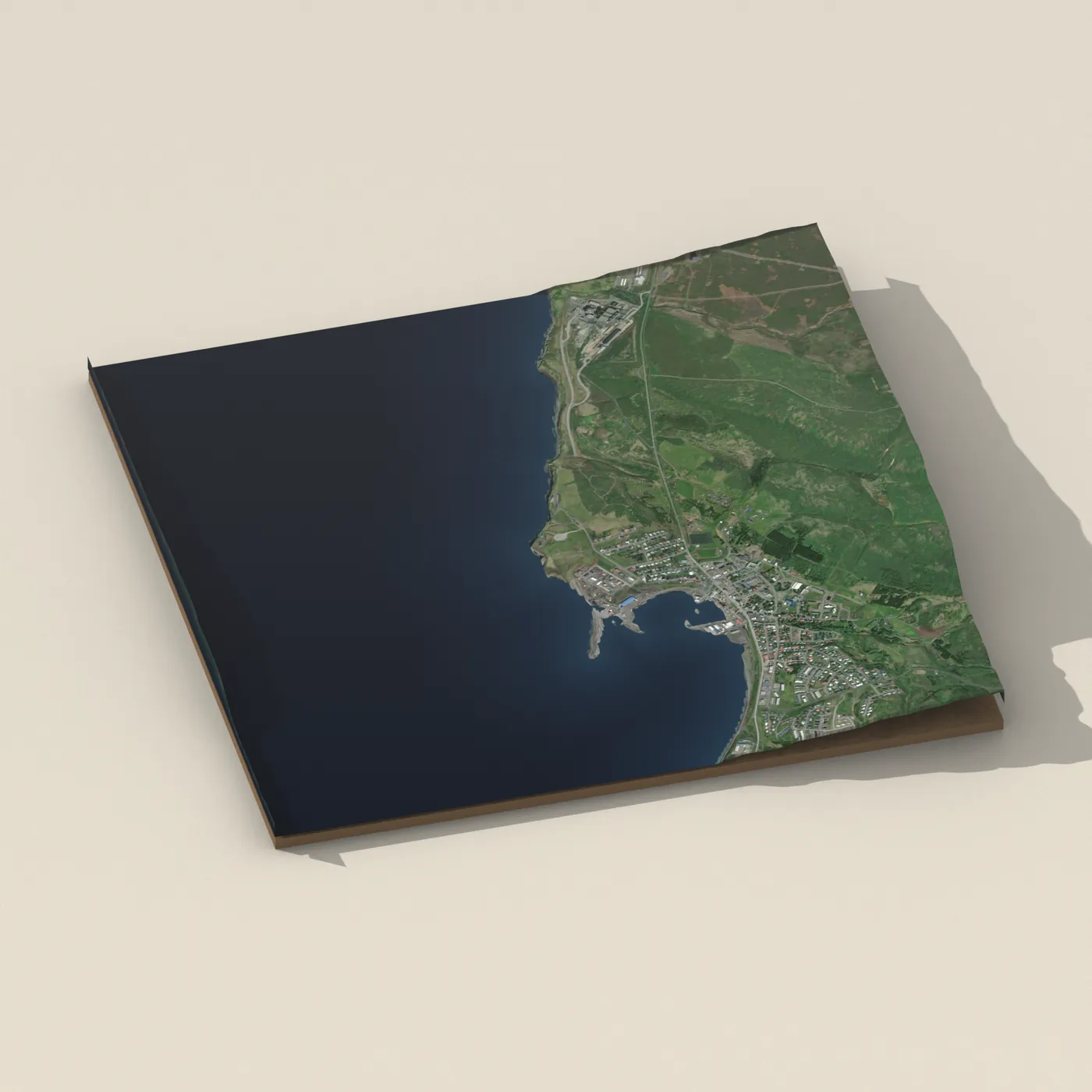 Geosea 3D terrain render