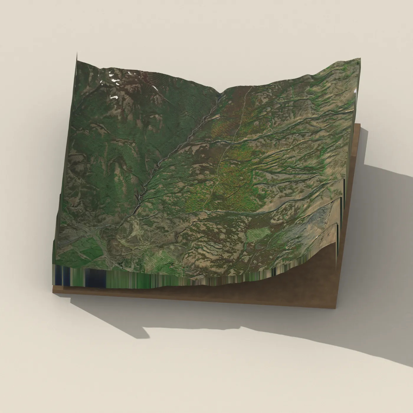 The Beer Spa — 3D terrain render (no visitor photo yet)