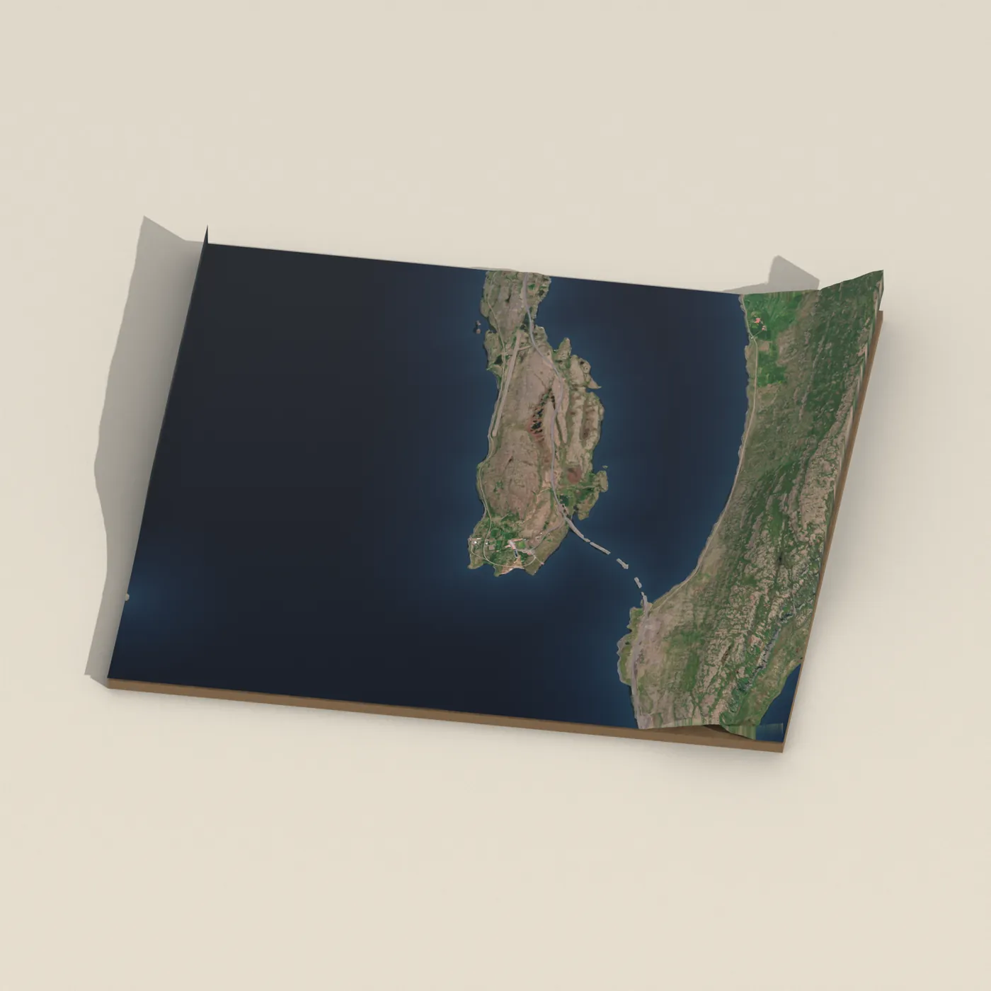 Gamla sundlaug — 3D terrain render (no visitor photo yet)