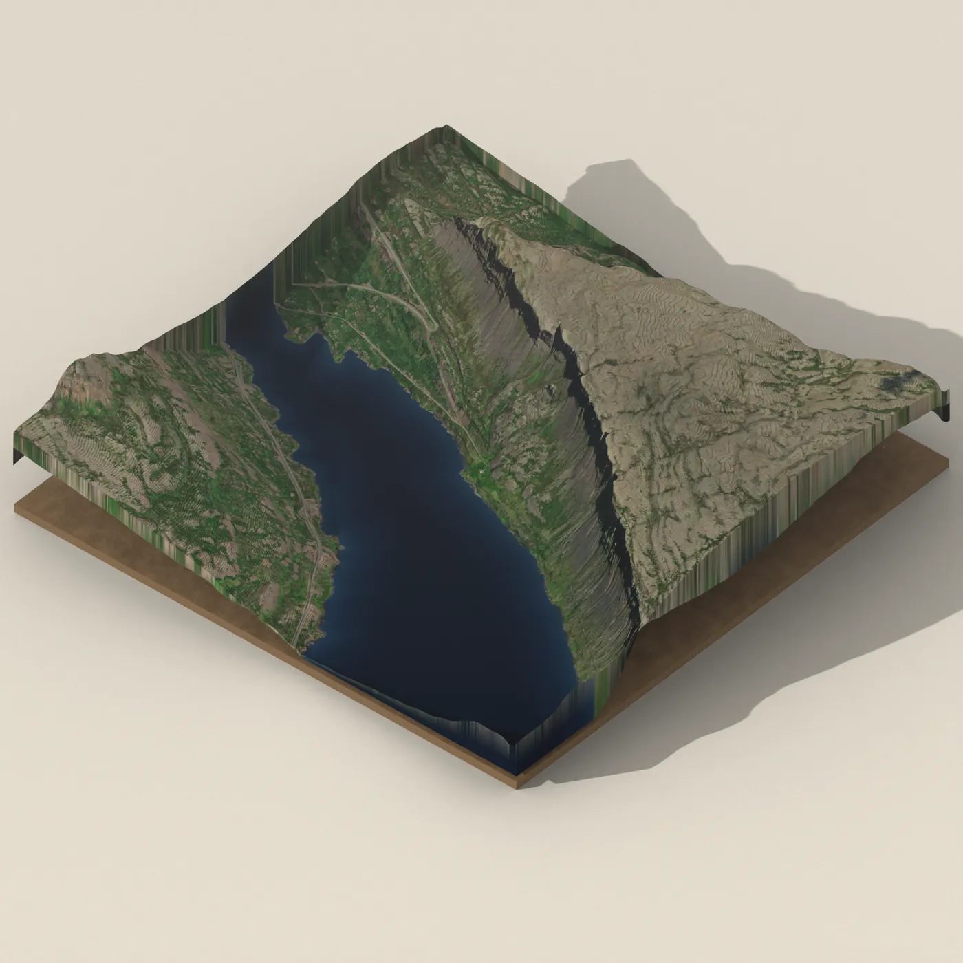 Illugastaðir 3D terrain render