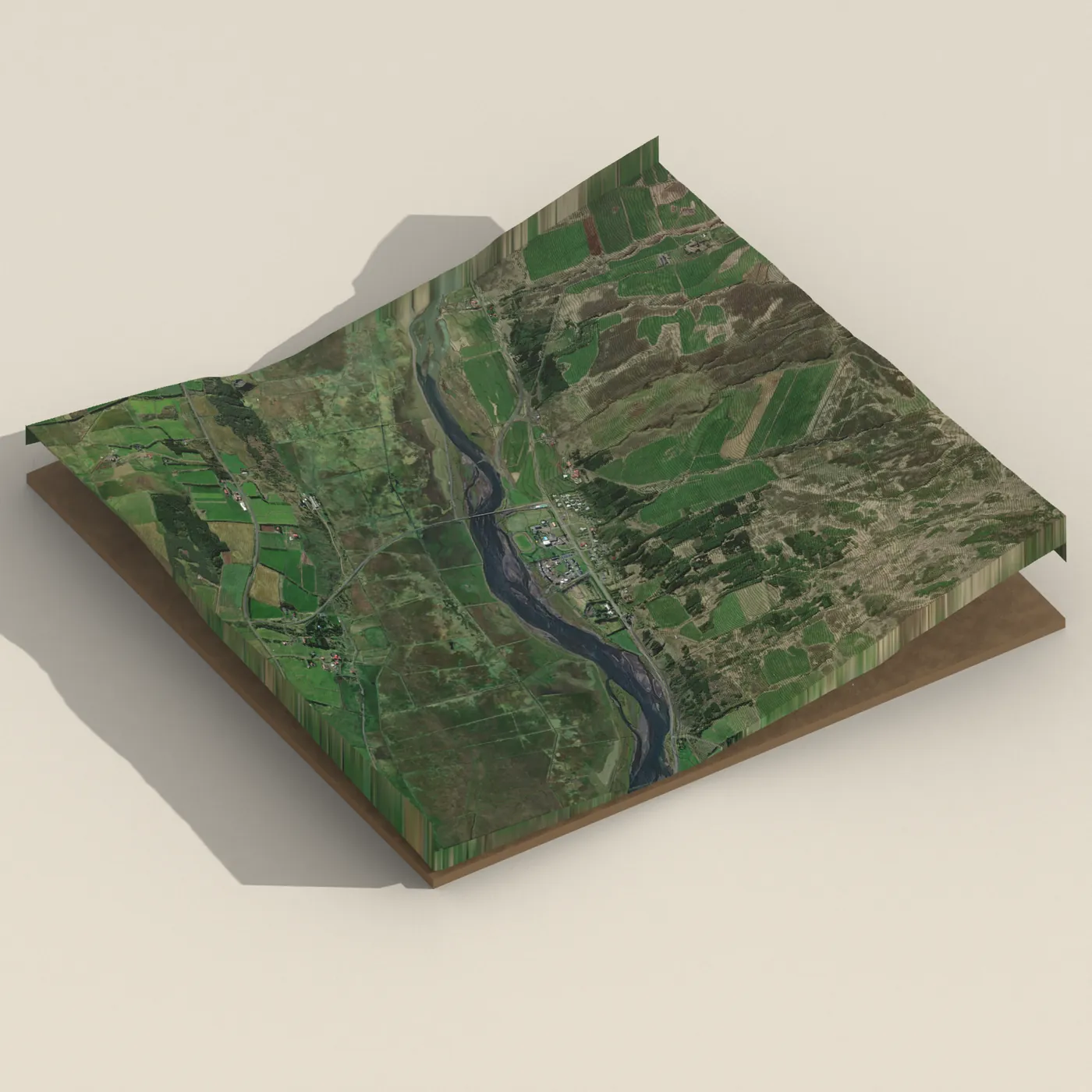 Íþróttamiðstöð Eyjafjarðarsveitar — 3D terrain render (no visitor photo yet)