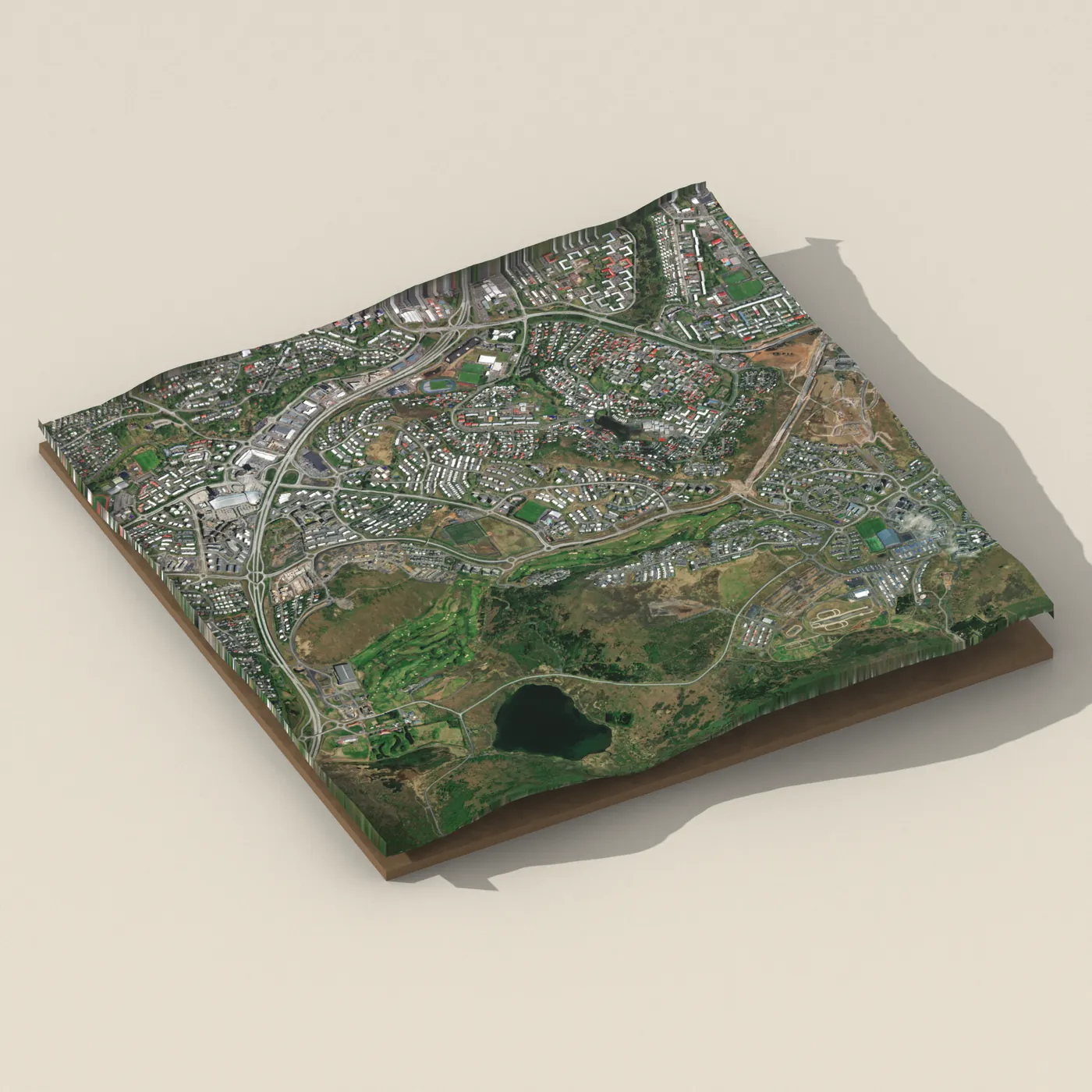 Salalaug 3D terrain render