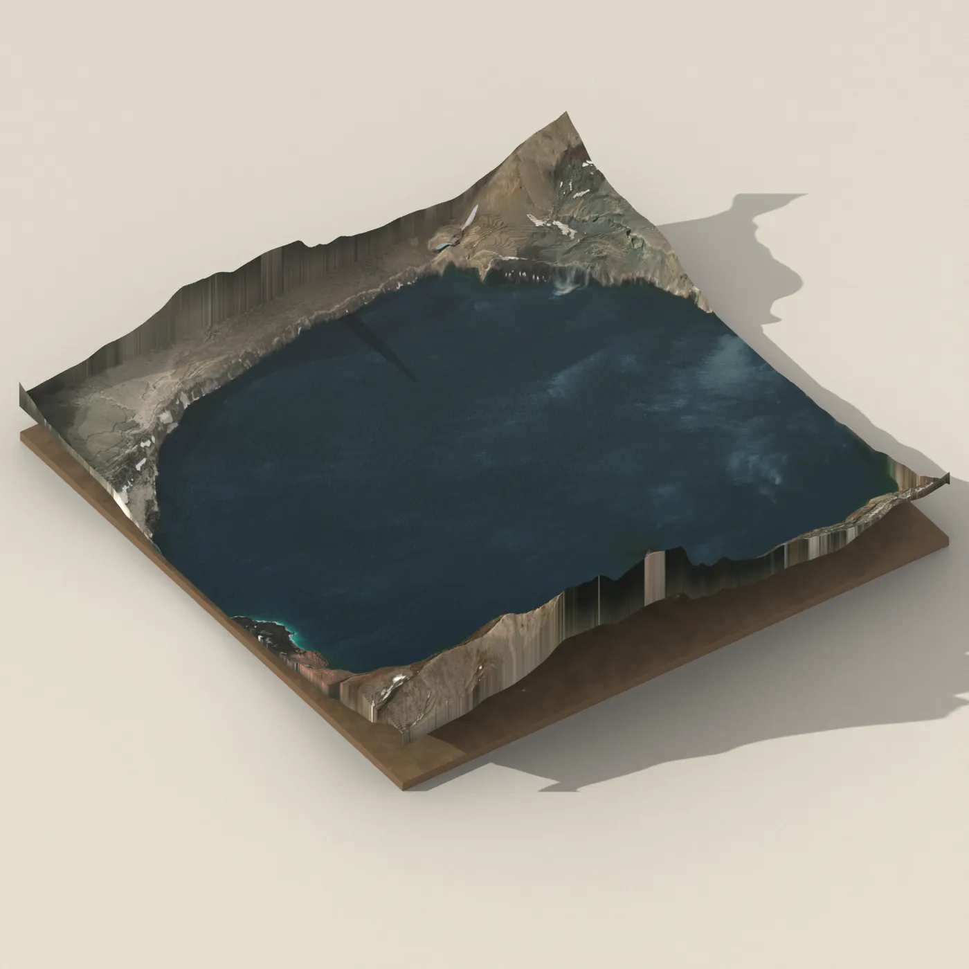 Askja 3D terrain render