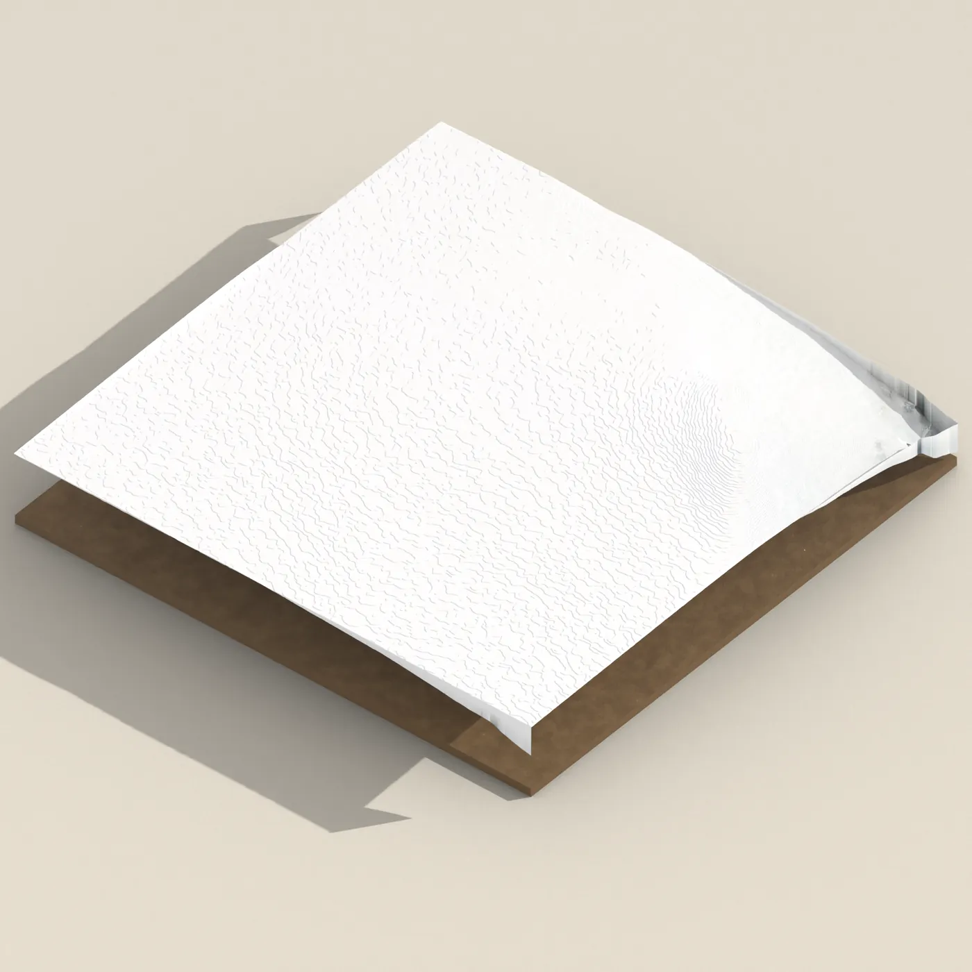 Bárðarbunga 3D terrain render