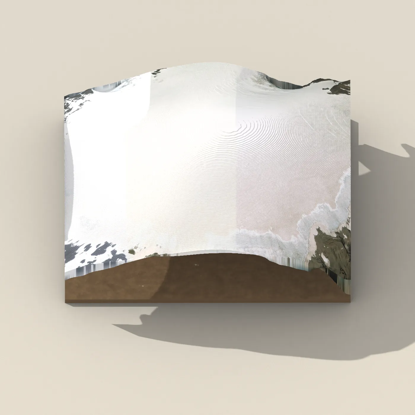 Eiríksjökull 3D terrain render