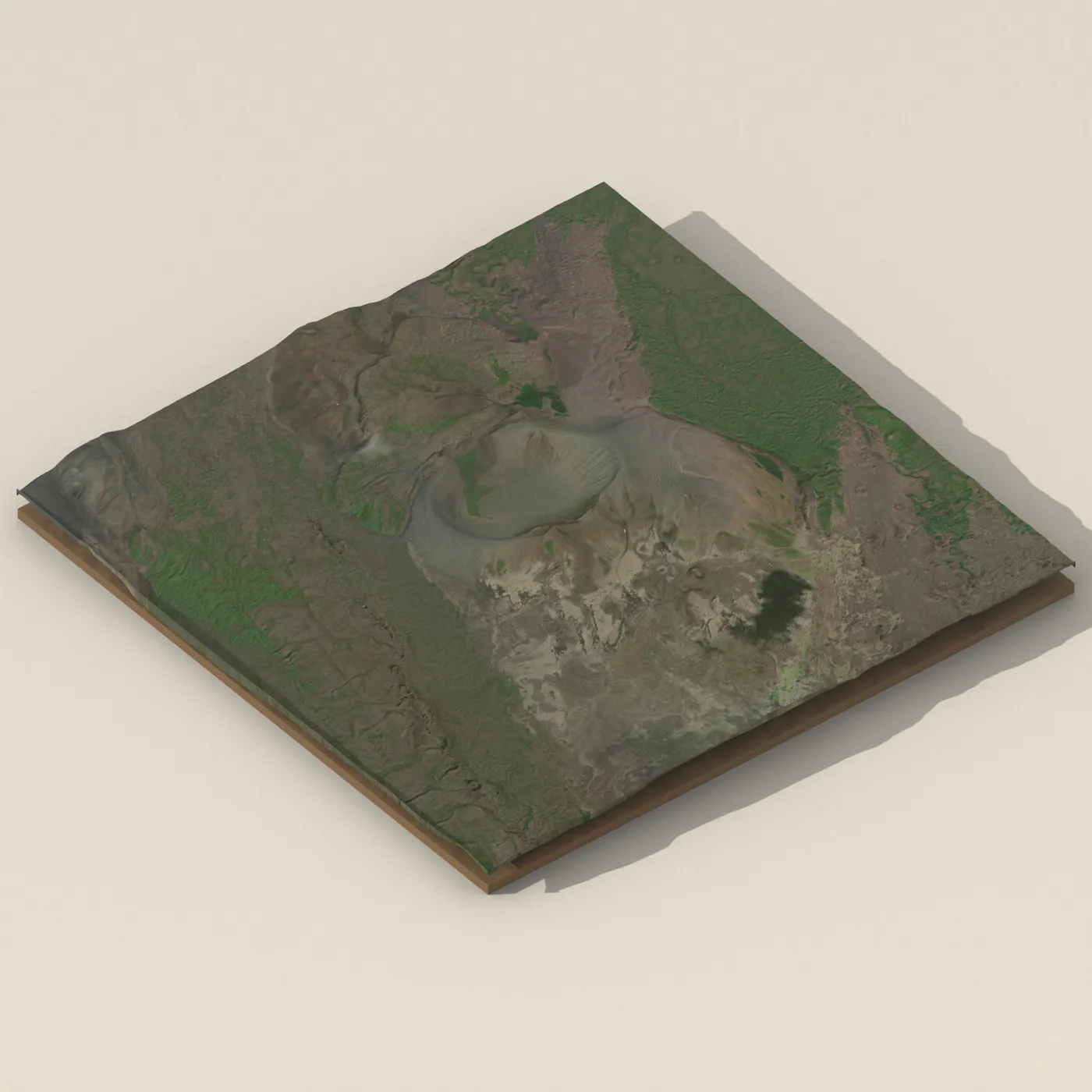 Gígur — 3D terrain render (no visitor photo yet)